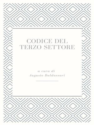 cover image of Codice del Terzo Settore